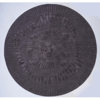 Carpet RADIUS DARK GRAY (Handmade Collection)